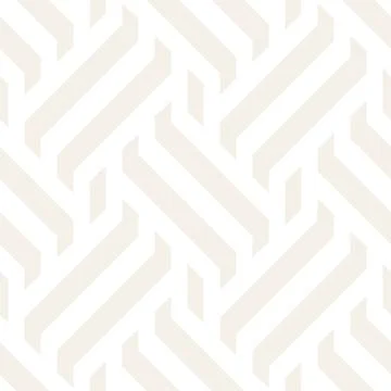 Vector Seamless Pattern. Modern Stylish Interlacing Lines Texture. Geometric イラスト素材