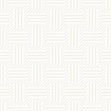 Vector Seamless Pattern. Modern Stylish Interlacing Lines Texture. Geometric Stock Illustration