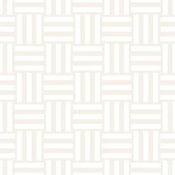 Vector Seamless Pattern. Modern Stylish Interlacing Lines Texture. Geometri.. Stock Illustration
