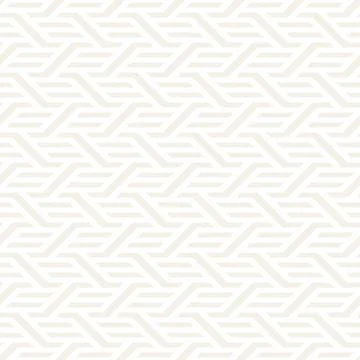 Vector Seamless Pattern. Modern Stylish Interlacing Lines Texture. Geometri.. Stock Illustration
