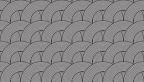 Vector seamless pattern. Modern stylish texture. Geometric striped ornament.. Stock Illustration