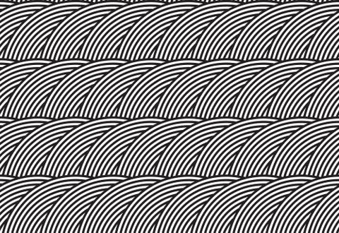 Vector seamless pattern. Modern stylish texture. Geometric striped ornament.. Stock-Illustration