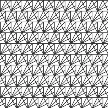 Vector seamless pattern. Modern stylish texture. Repeating geometric tiles from Stock Illustration