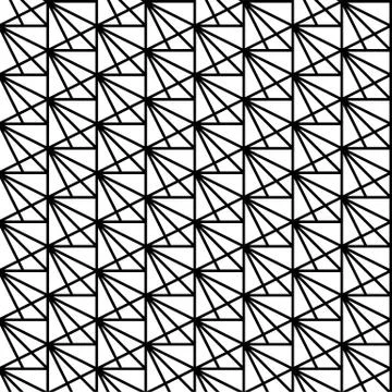 Vector seamless pattern. Modern stylish texture. Repeating geometric background Stock Illustration