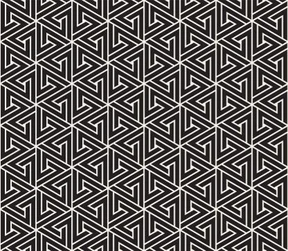 Vector seamless pattern. Modern stylish abstract texture. Repeating geometric Stockillustratie