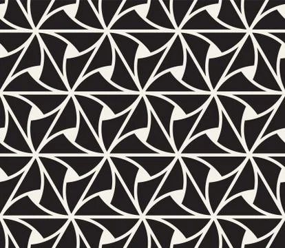 Vector seamless pattern. Modern stylish abstract texture. Repeating geometric Illustrazione stock
