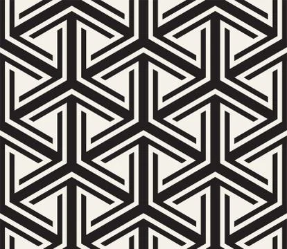 Vector seamless pattern. Modern stylish abstract texture. Repeating geometric Stock Illustration