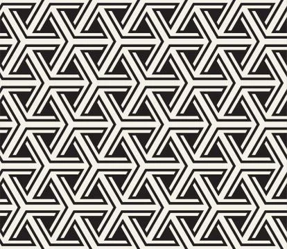 Vector seamless pattern. Modern stylish abstract texture. Repeating geometric Illustrazione stock