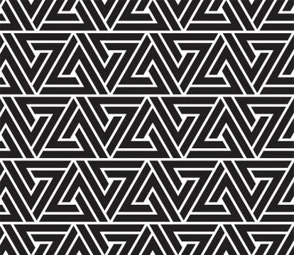 Vector seamless pattern. Modern stylish abstract texture. Repeating geometric Stock Illustration