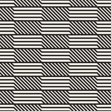 Vector seamless pattern. Modern stylish abstract texture. Repeating geometric イラスト素材