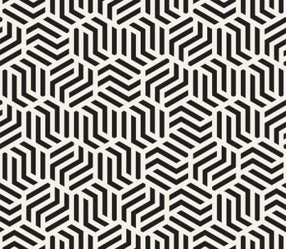 Vector seamless pattern. Modern stylish abstract texture. Repeating geometric 스톡 일러스트