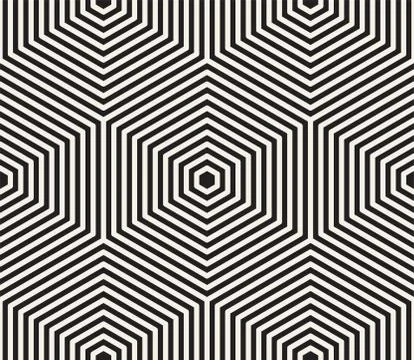 Vector seamless pattern. Modern stylish abstract texture. Repeating geometric Stock Illustration