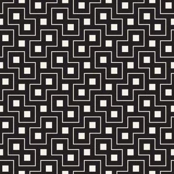 Vector seamless pattern. Modern stylish abstract texture. Repeating geometric Stock Illustration