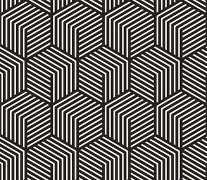 Vector seamless pattern. Modern stylish abstract texture. Repeating geometric イラスト素材