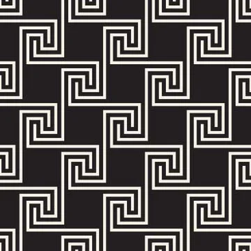 Vector seamless pattern. Modern stylish abstract texture. Repeating geometric 스톡 일러스트