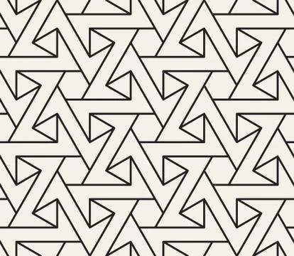 Vector seamless pattern. Modern stylish abstract texture. Repeating geometric イラスト素材
