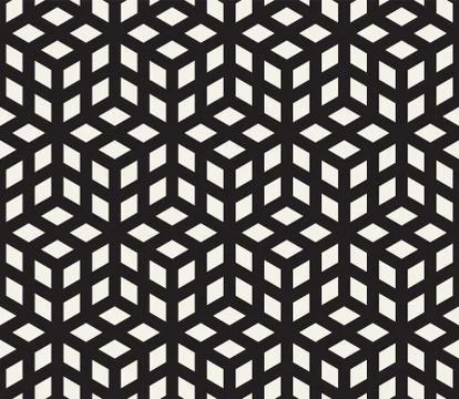 Vector seamless pattern. Modern stylish abstract texture. Repeating geometric イラスト素材