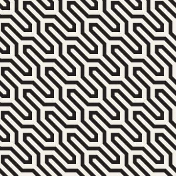 Vector seamless pattern. Modern stylish abstract texture. Repeating geometric 스톡 일러스트