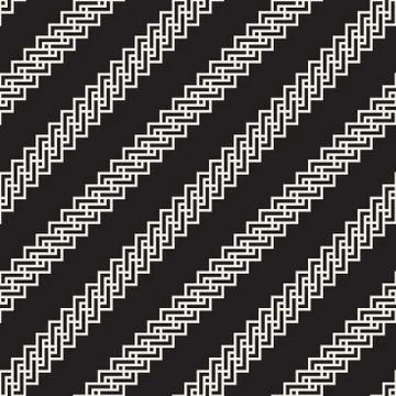 Vector seamless pattern. Modern stylish abstract texture. Repeating geometric Illustrazione stock