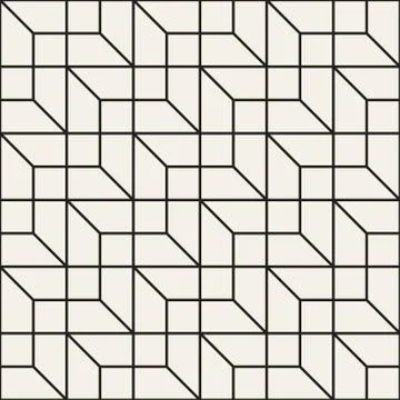 Vector seamless pattern. Modern stylish abstract texture. Repeating geometric Stock Illustration