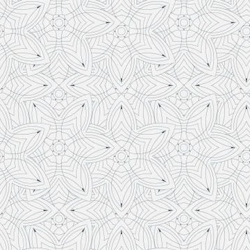 Vector seamless pattern. Modern stylish texture. Repeating geometric tiles wi Stock Illustration