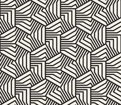 Vector seamless pattern. Modern stylish abstract texture. Repeating geometric Stockillustratie