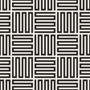 Vector seamless pattern. Modern stylish abstract texture. Repeating geometric Stock Illustration