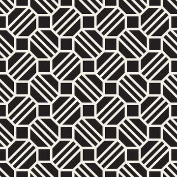 Vector seamless pattern. Modern stylish abstract texture. Repeating geometric Stock Illustration