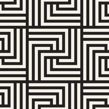 Vector seamless pattern. Modern stylish abstract texture. Repeating geometric Stock Illustration