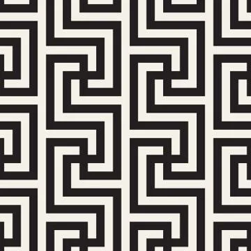 Vector seamless pattern. Modern stylish abstract texture. Repeating geometric Illustrazione stock