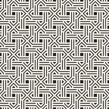 Vector seamless pattern. Modern stylish abstract texture. Repeating geometric イラスト素材