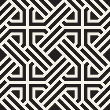 Vector seamless pattern. Modern stylish abstract texture. Repeating geometric Stock Illustration