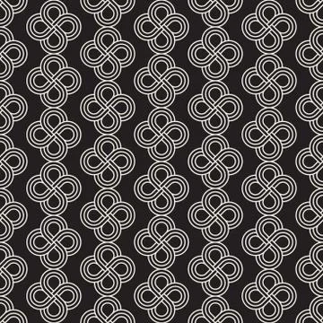 Vector seamless pattern. Modern stylish abstract texture. Repeating geometric Stock Illustration