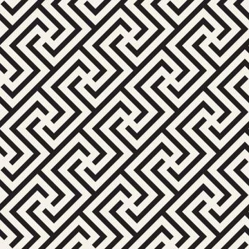 Vector seamless pattern. Modern stylish abstract texture. Repeating geometric Stock Illustration