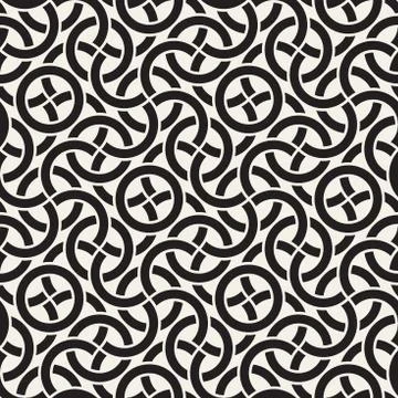 Vector seamless pattern. Modern stylish abstract texture. Repeating geometric Illustrazione stock