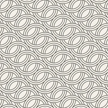 Vector seamless pattern. Modern stylish abstract texture. Repeating geometric イラスト素材