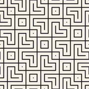 Vector seamless pattern. Modern stylish abstract texture. Repeating geometric 스톡 일러스트