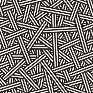 Vector seamless pattern. Modern stylish abstract texture. Repeating geometric Illustrazione stock