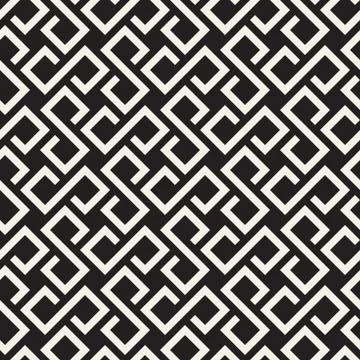 Vector seamless pattern. Modern stylish abstract texture. Repeating geometric Stock Illustration