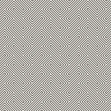 Vector seamless pattern. Modern stylish abstract texture. Repeating geometric Stock Illustration