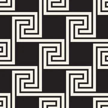 Vector seamless pattern. Modern stylish abstract texture. Repeating geometric Stock Illustration