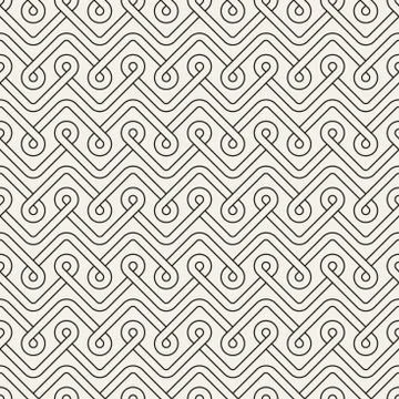 Vector seamless pattern. Modern stylish abstract texture. Repeating geometric 스톡 일러스트