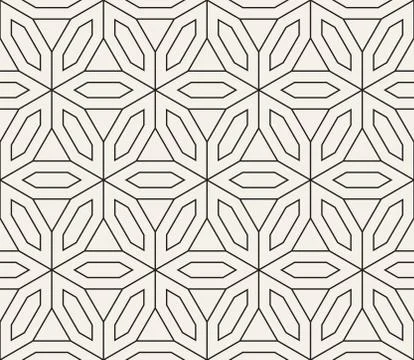 Vector seamless pattern. Modern stylish abstract texture. Repeating geometric Stock Illustration
