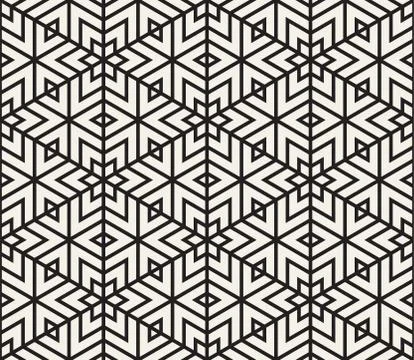 Vector seamless pattern. Modern stylish texture. Repeating geome 스톡 일러스트