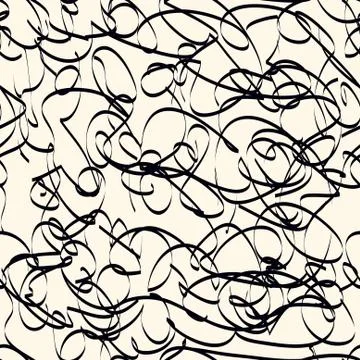 Vector seamless pattern. Modern stylish texture. Abstract background. Unusual Stock Illustration