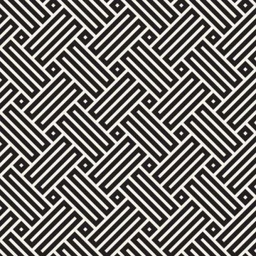 Vector seamless pattern. Modern stylish abstract texture. Repeating geometric 스톡 일러스트