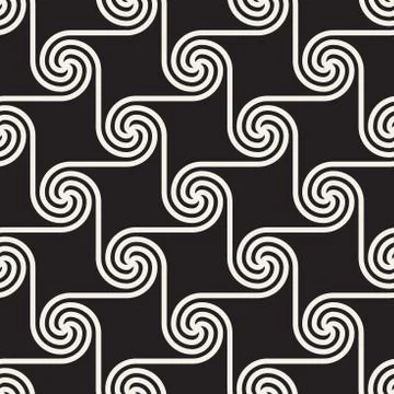 Vector seamless pattern. Modern stylish abstract texture. Repeating geometric Stock Illustration