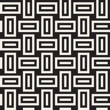 Vector seamless pattern. Modern stylish abstract texture. Repeating geometric 스톡 일러스트