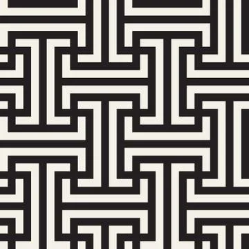 Vector seamless pattern. Modern stylish abstract texture. Repeating geometric 스톡 일러스트