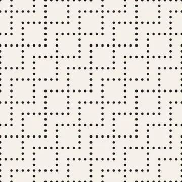 Vector seamless pattern. Modern stylish abstract texture. Repeating geometric Stock Illustration